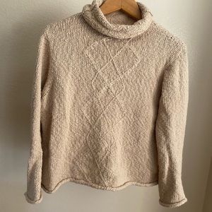 J. Jill oatmeal knit sweater